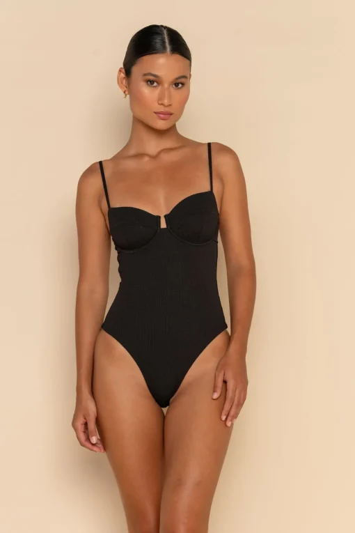 CINDY ONE PIECE - BLACK