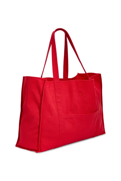 HARU BEACH BAG - RED
