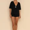INKA KNIT SHIRT - BLACK