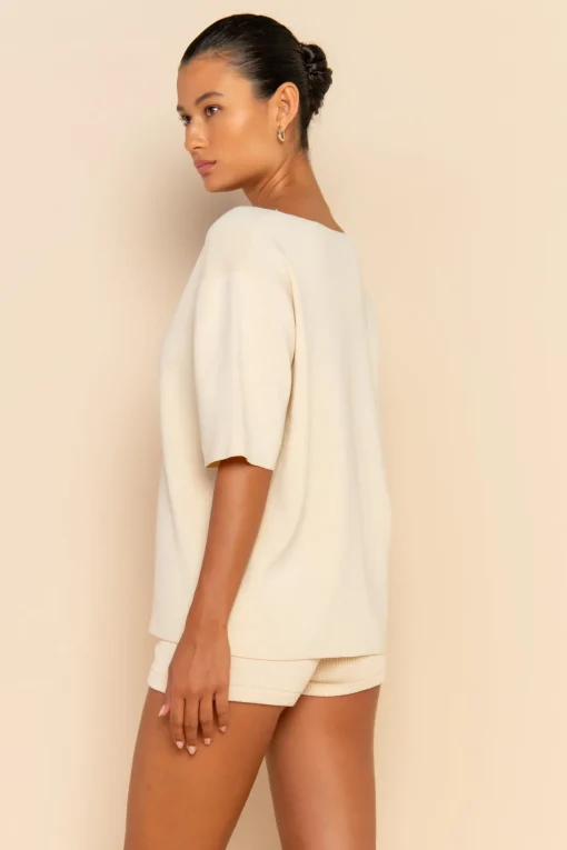INKA KNIT SHIRT - MILK