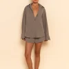 JOSEFINA SHIRT - ESPRESSO