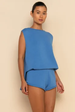 MANON SHORT - BLEUE