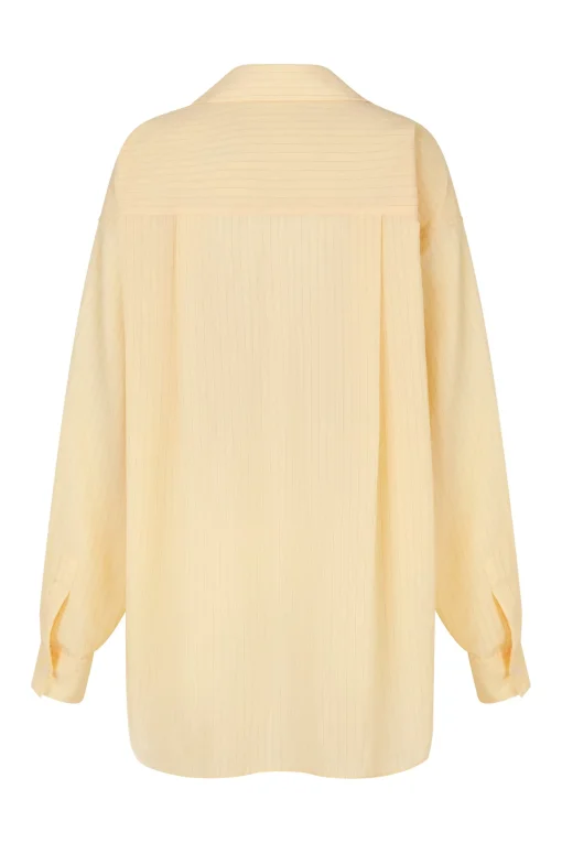 REMI SHIRT - BUTTER PINSTRIPE