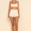 SOL KNIT CROP - MILK