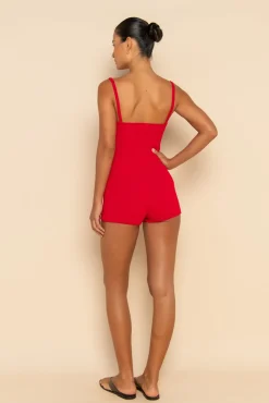 SOL KNIT TANK - RED
