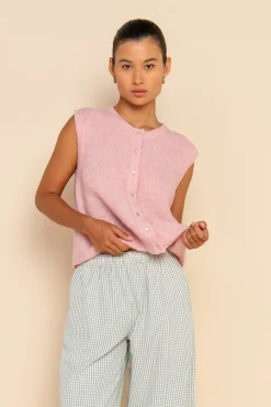 YUNI VEST - ROUGE